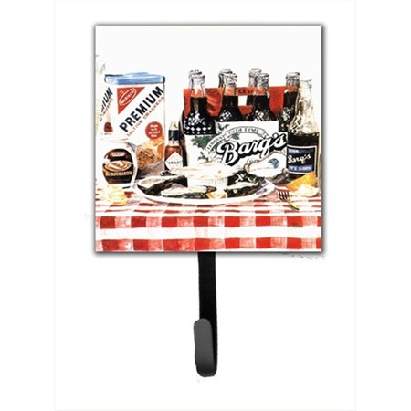 Carolines Treasures Barqs Oysters Leash Holder Or Key Hook 1004SH4
